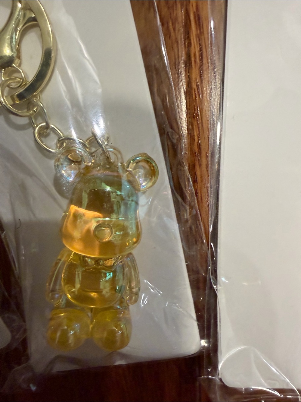 Iridescent Gummy Bear Keychain / Bag Charm Choose your color - Picture 4 of 5
